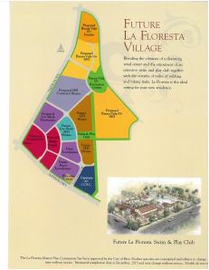 La Floresta will offer walking and biking trails, a play area, and swim club.