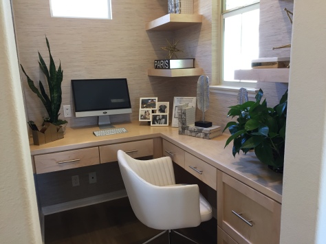 A "Home Management Center" is perfect for a small office space, gaming area, or linen storage.